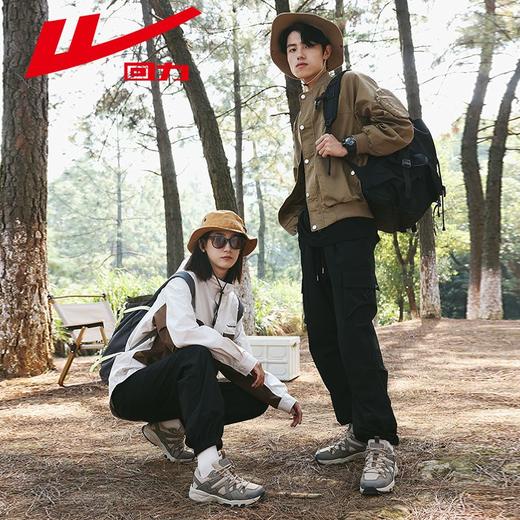 回力登山鞋男2025冬季加绒加厚保暖运动休闲鞋男士抓地耐磨徒步鞋 商品图8