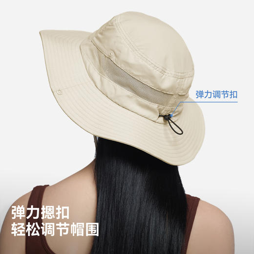 伯希和户外防晒帽女大帽檐登山徒步快干牛仔帽子遮阳透气渔夫帽男 商品图4