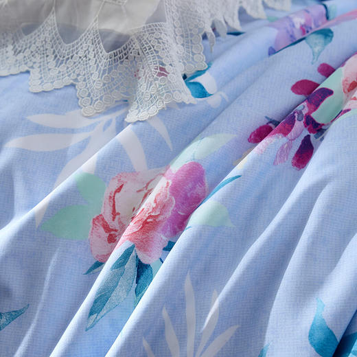 LOVO乐蜗-T-云端花间 床品四件套H 商品图3