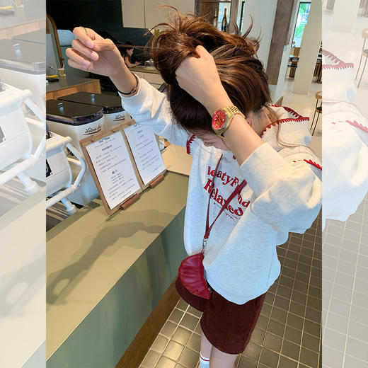 <曾小咸推荐> 现货秒杀！微信超特价！安可拉红短裤 日常119.99 立减50 秒杀69.99！！ 连帽卫衣（加绒）  秒杀109.99！ 商品图5