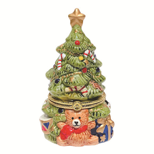 【圣诞系】轻奢小熊圣诞树 香薰蜡烛摆件 室内无烟大豆蜡 闺蜜圣诞礼物伴手礼 商品图4