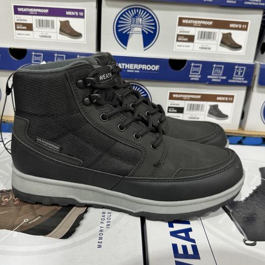到手价328元 Weatherproof男士秋冬保暖短靴 防水保暖 美国代购，无中文标签，介意慎拍 商品图0