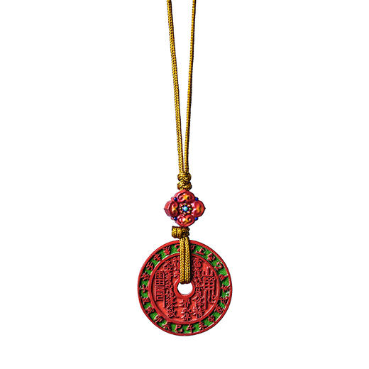 朱砂山gui花钱吊坠挂件装饰品朱砂貔貅/貔貅摆件/雷击枣木貔貅/雷木貔貅吊坠/朱砂长串 商品图4