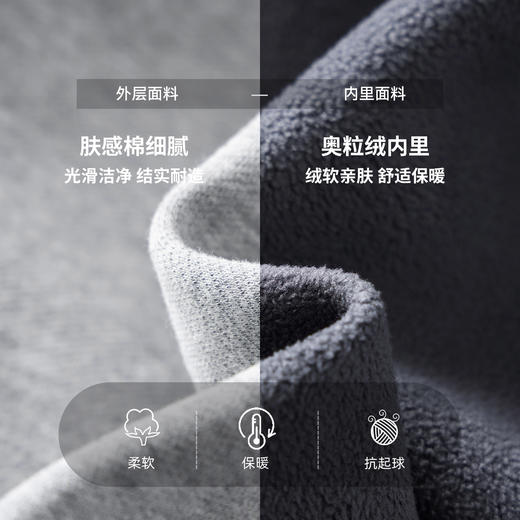 【件件底价，童装双倍积分】多多家男童卫衣加绒半拉链2025秋冬款冬装新款儿童保暖印花上衣潮11221 商品图3