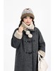 【GZ】无忧购复古气质外套加绒加厚冬季女士高级感毛呢大衣25182#（截单后3-5天发货） 商品缩略图3