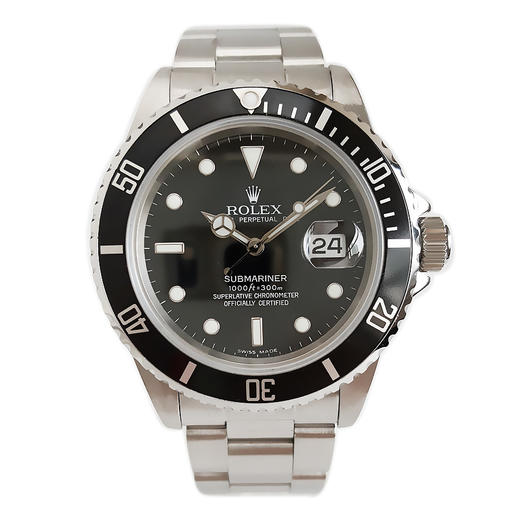 【95新】ROLEX 劳力士16800天文台认证自动机械机芯日期显示40MM（男款）潜航者系列蚝式钢 281125NJS44 商品图0