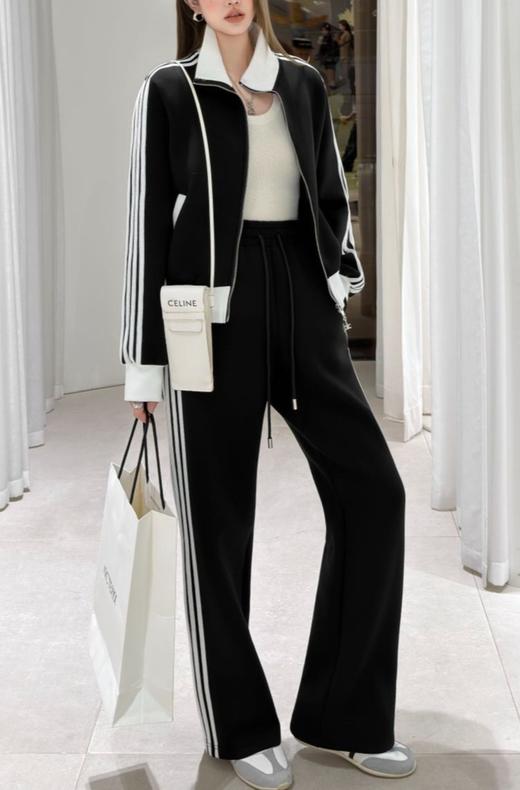 女款运动外套长裤套装he008 商品图4