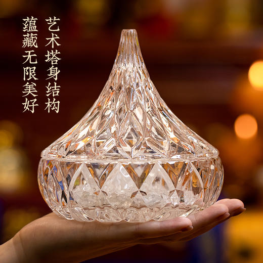 天然白水晶石碎石玻璃饰品盒摆件首饰水晶塔净化 商品图1