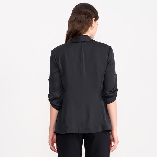 EITIE爱特爱夏季新款休闲轻薄一粒扣西装外套7803506 商品图10