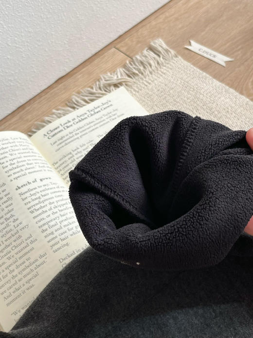 【妈见夸‼️90-170💰39.9/条】这条一体绒弯刀裤太绝了‼️加绒加厚秋冬保暖冬季系带休闲风纯色休闲裤聚 商品图3