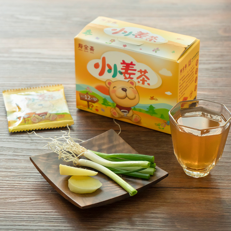 【寿全斋】小小姜茶儿童可以喝红糖生姜蜂蜜葱白速溶姜汤72g