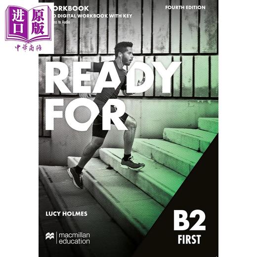 【中商原版】麦克米伦剑桥FCE考试备考学生用书+练习册套装第4版 含答案配电子书 Ready for B2 First Students Book Workbook 商品图3