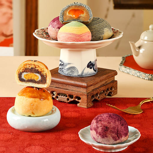 【臻味琼筵年礼】皇家2026春节年货礼盒装中式糕点过年走亲戚送礼品新年高端点心团购1193g 商品图4