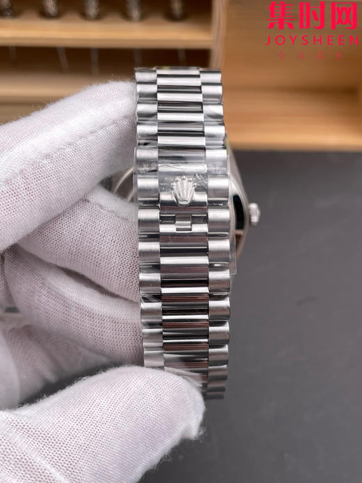 VS配重版 重量180克+ 绿罗马DD 劳力士星期日历型系列 薄荷绿 V2版 丹东3255机 三珠带 男士腕表 日志40mm 商品图7