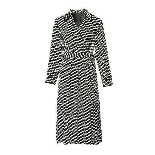 EITIE爱特爱春季新款V领气质时尚收腰显瘦连衣裙7307006 商品图10