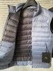 D120409轻量排骨休闲立领拉链鹅绒马甲90绒轻薄羽绒马甲 商品缩略图4