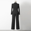IWY/高级感黑色西装套装女秋冬新款职业装气质通勤商务正装25CP876 商品缩略图2