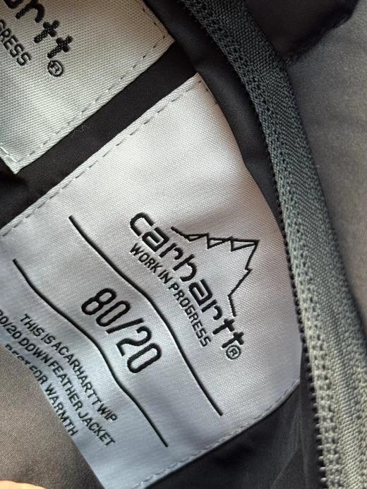 D120434美式复古Logo双面可穿立领羽绒保暖防寒夹克外套男女款 商品图12