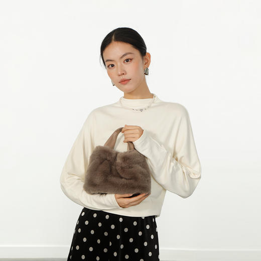 毛绒绒手拎斜挎双用包-纪念日百货门店同款167293749 商品图4