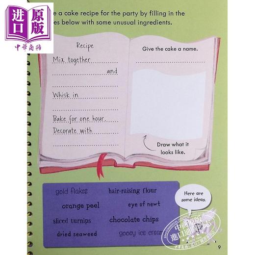 【中商原版】自己写 共5册 英文原版 儿童创造力启蒙激发系列 我的故事创作书 漫画故事 创意写作 Write Your Own Stories 商品图4