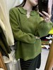 【YW】无忧购冬季领口木耳边剪刀领软糯羊毛针织衫毛衣女6625#（截单后3-5天发货） 商品缩略图4