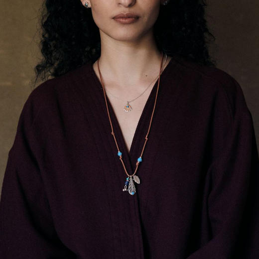 EnSage 925银 风语之羽项链 商品图0