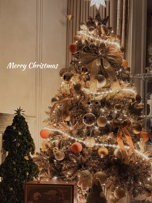 小众原单ninina圣诞珍珠小金帽许愿幸运项链毛衣链 商品图5