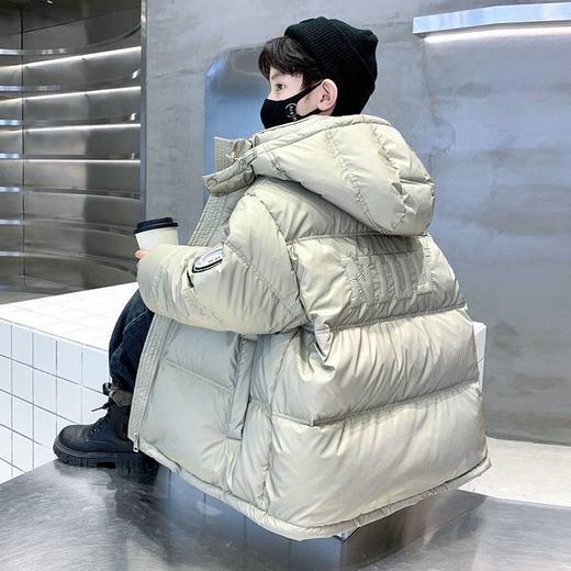 【卓越保暖锁温抗寒❗️潮范把控色系出挑】男童羽绒棉衣2025龙年冬季羽绒棉袄时髦加厚棉服外套中大童。jb 商品图2