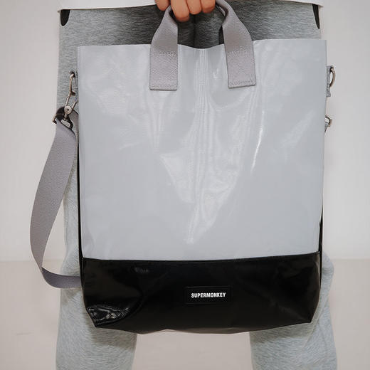 拼色防水托特包 商品图2