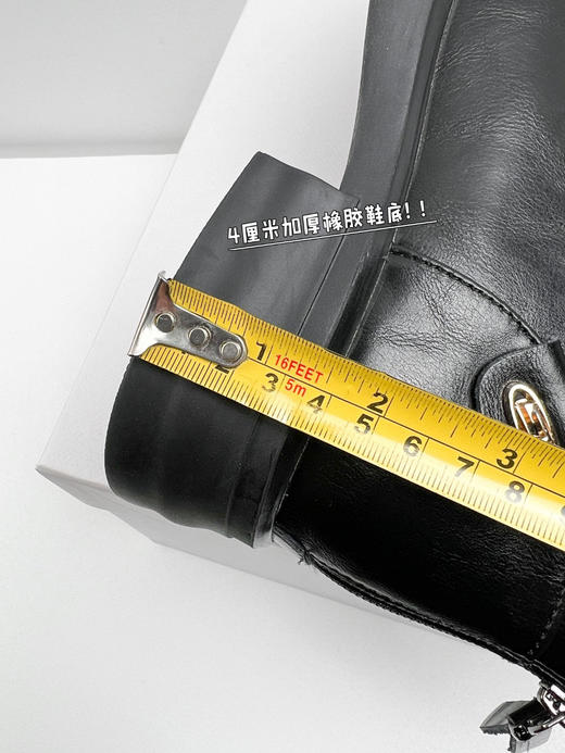 直发 抵押货清仓！巨保暖的加绒短，真皮软牛皮鞋面靴切尔西靴 商品图2