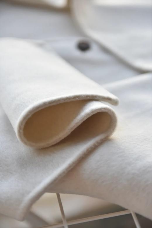 现货秒发~附围巾羊绒羊毛廓形大衣 商品图6