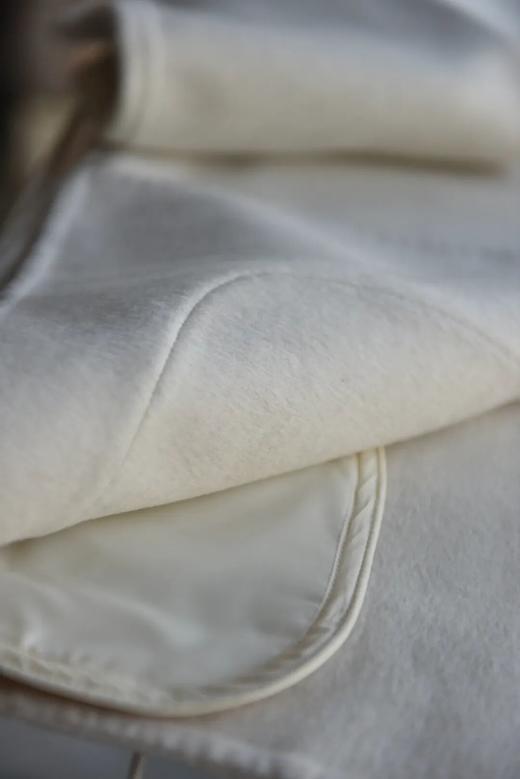 现货秒发~附围巾羊绒羊毛廓形大衣 商品图5