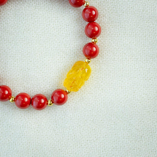 ²【安然水晶】帝王朱砂手串系列LS-45（48小时鉴赏期）HM02-CRMM-ARSJ 商品图9