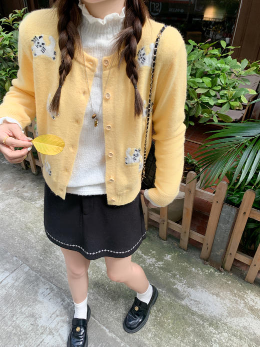 【169元任选2件】现货！黄色针织开衫 or 半身裙 商品图11