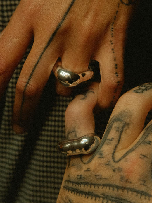 MIMAN｜Belly Ring [ 闭口戒指 ]【镜面银】 商品图0