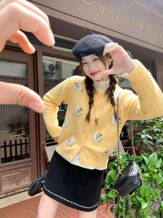 【169元任选2件】现货！黄色针织开衫 or 半身裙 商品图10