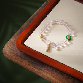 ² 【安然水晶】芙蓉梵悦-冰粉芙蓉石手串-LS-423（48小时鉴赏期）HM02-CRMM-ARSJ