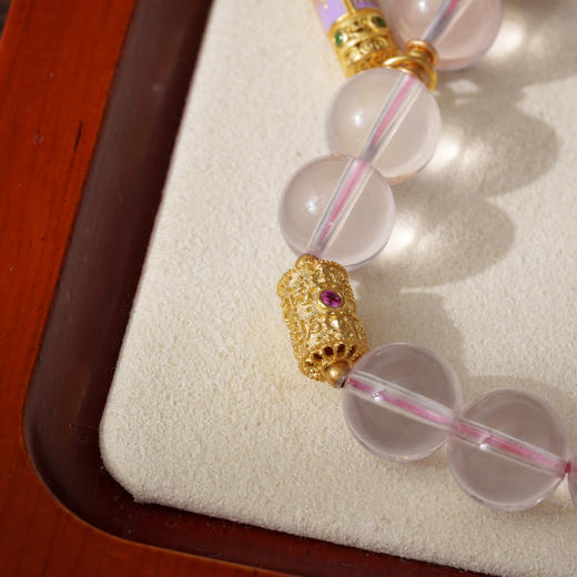 ² 【安然水晶】芙蓉梵悦-冰粉芙蓉石手串-LS-423（48小时鉴赏期）HM02-CRMM-ARSJ 商品图4