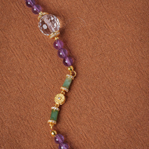 ²【安然水晶】多圈手串项链两用系列-LS-442（48小时鉴赏期） HM02-CRMM-ARSJ 商品图2