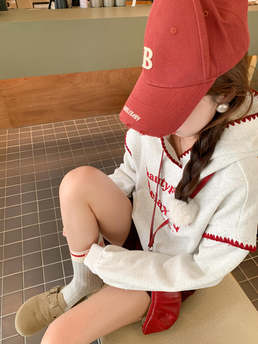 <曾小咸推荐> 现货秒杀！微信超特价！安可拉红短裤 日常119.99 立减50 秒杀69.99！！ 连帽卫衣（加绒）  秒杀109.99！ 商品图13