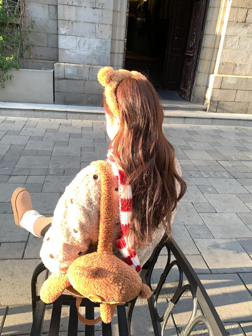 <曾小咸推荐> 现货秒杀！微信超特价！浅棕色波点羊羔毛外套 日常369.99 立减180 秒杀189.99！ 商品图7