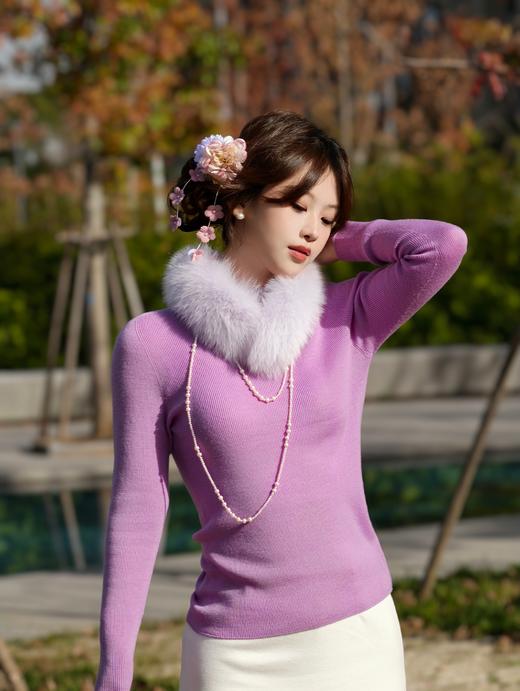 逸红颜 #明月优选#『全能羊毛打底王』[299/1件,499/2件]  100%高支澳洲棉羊毛,可机洗,细腻亲肤,秋冬全能打底衫明媚毛衣 商品图11