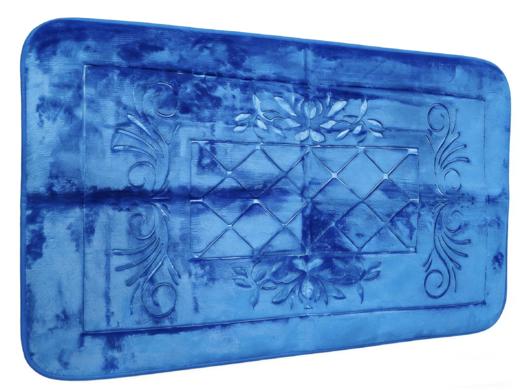 美国 Baahrnom珊瑚绒浴室地毯三件套 商品图1