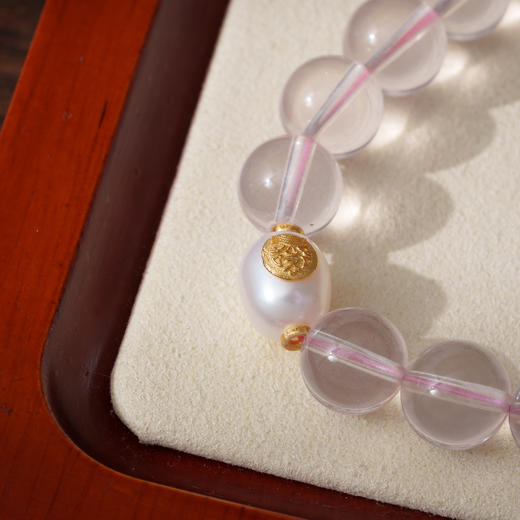 ² 【安然水晶】芙蓉梵悦-冰粉芙蓉石手串-LS-423（48小时鉴赏期）HM02-CRMM-ARSJ 商品图3