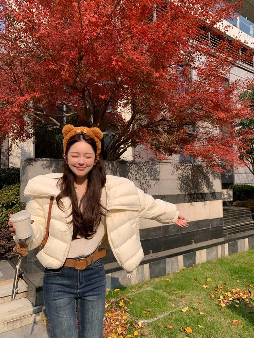 Read Nameless /超柔系列 白色90白鹅绒翻领羽绒服 2025/12/4 商品图14