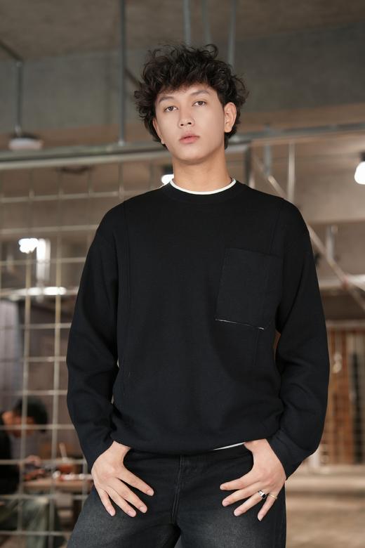 541443281假两件针织衫 商品图1