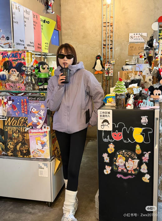 鸟🐦Atom Heavyweight Hoody系列加厚棉服 男女情侣款 商品图7