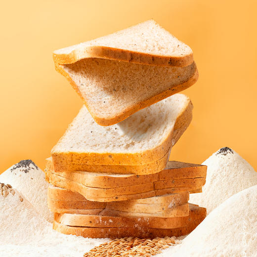 福事多奇亚籽全麦吐司面包500g 商品图0