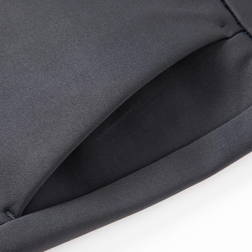 圣得西2025年冬季男士商务休闲裤内里加绒加厚直筒保暖抗皱长裤 商品图8