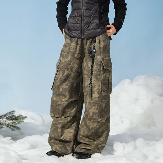 休闲宽松迷彩扎染直筒工装裤-纪念日百货门店同款167998132 商品图0